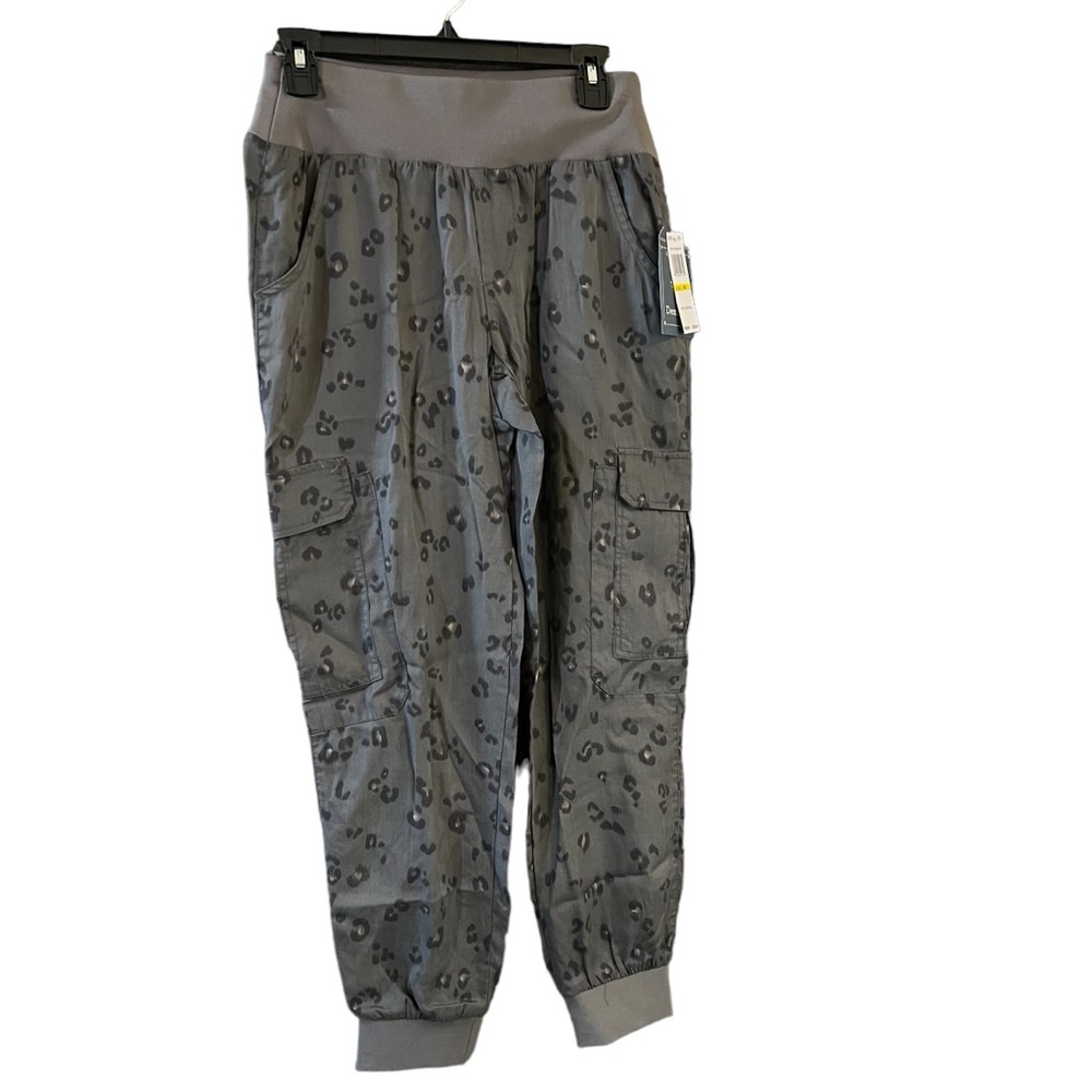 Democracy Gray Leopard Print Joggers